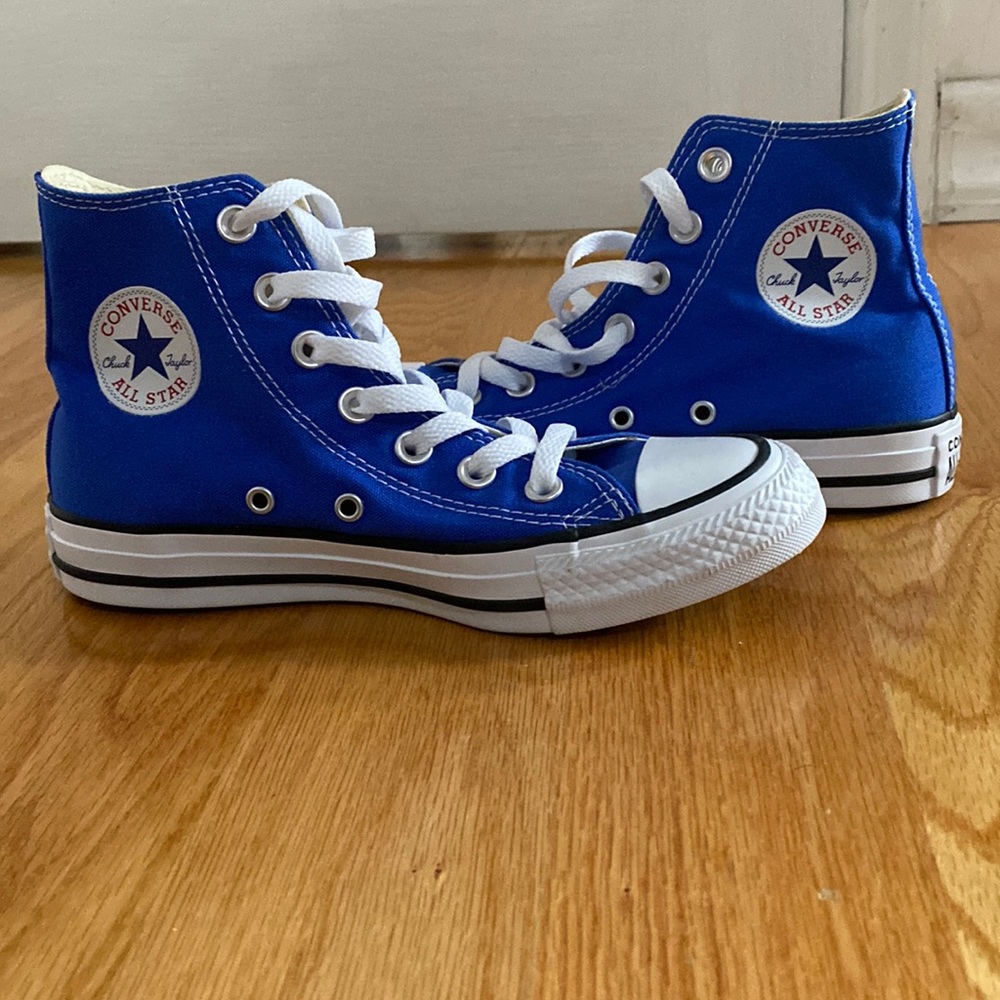 Converse Royal Blue sneakers- Brand New